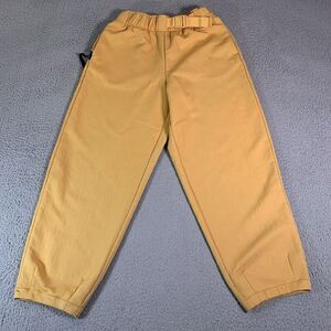 Nike Sportswear Tech Pack Woven Pants Womens Small Bucktan Baggy Zip 27"‎ Inseam